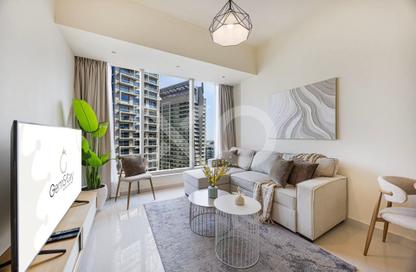 Apartment - 1 - 2 for rent in Silverene Tower B - Silverene - Dubai Marina - Dubai