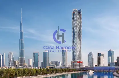 شقة - غرفة نوم - 2 حمامات للبيع في بايز 102 - الخليج التجاري - دبي