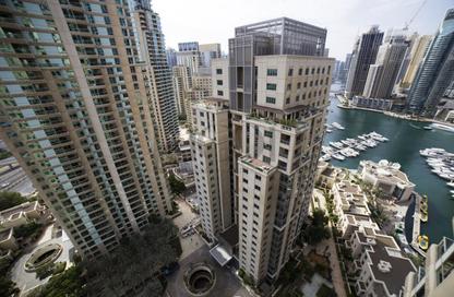 Apartment - 1 Bedroom - 1 Bathroom for rent in Al Mass Tower - Dubai Marina Towers - Dubai Marina - Dubai