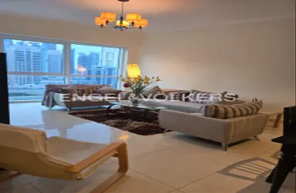 Apartment - 1 Bedroom - 2 Bathrooms for rent in Saba Tower 3 - JLT Cluster Q - Jumeirah Lake Towers - Dubai