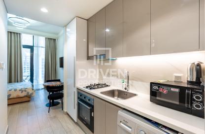 Apartment - Studio - 1 Bathroom for rent in Azizi Riviera 46 - Azizi Riviera - Meydan One - Meydan - Dubai