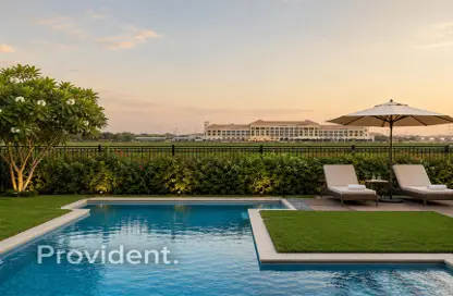 Villa - 5 Bedrooms - 6 Bathrooms for rent in Al Habtoor Polo Resort and Club - The Residences - Dubai Land - Dubai