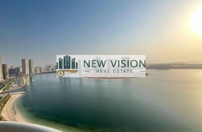 Apartment - 3 Bedrooms - 4 Bathrooms for rent in Al Khan Corniche - Al Khan - Sharjah