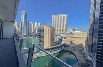 Apartment - 2 Bedrooms - 2 Bathrooms for rent in Silverene Tower B - Silverene - Dubai Marina - Dubai