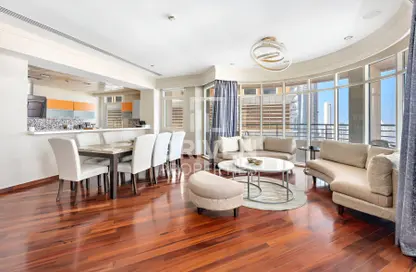 شقة - 3 غرف نوم - 3 حمامات للايجار في مارينا كراون 1 - دبي مارينا - دبي