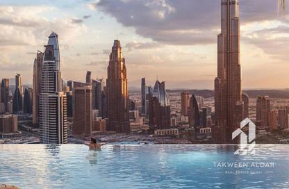 Apartment - 1 Bedroom - 2 Bathrooms for sale in Tiger Sky Tower - Business Bay - Dubai