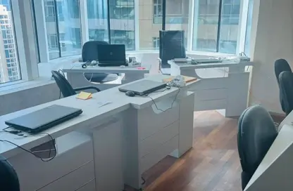 Office Space - 3 Bedrooms - 1 Bathroom for rent in Horizon Towers - Ajman Downtown - Ajman
