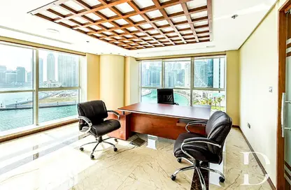 Office Space - Studio - 1 Bathroom for sale in Lake Central - Business Bay - Dubai
