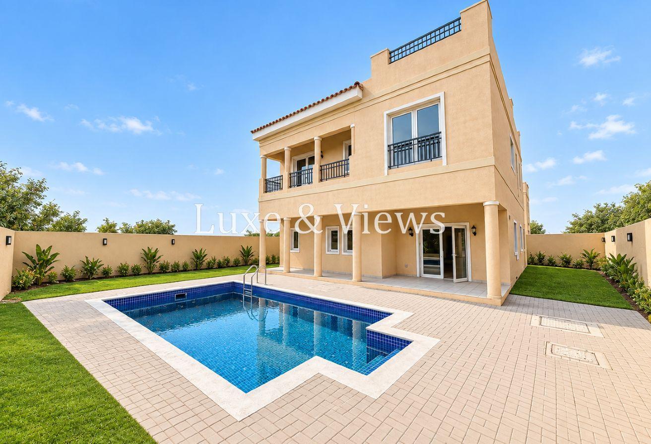 5BR Mazaya A1 Facing Park|Pool|Lush Garden|Vacant! photo 23