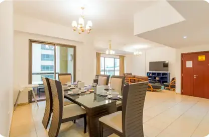 Apartment - 3 Bedrooms - 4 Bathrooms for rent in Rimal 1 - Rimal - Jumeirah Beach Residence - Dubai