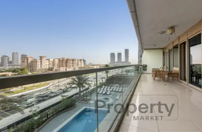 Apartment - 2 Bedrooms - 4 Bathrooms for sale in Ocean Heights - Dubai Marina - Dubai