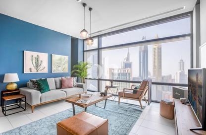 Apartment - 1 Bedroom - 2 Bathrooms for rent in Index Tower - DIFC - Dubai