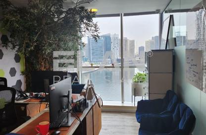 Office Space - Studio - 1 Bathroom for rent in Lake Central - Business Bay - Dubai