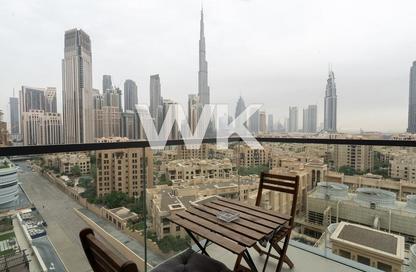 Apartment - 1 Bedroom - 2 Bathrooms for rent in Bellevue Tower 2 - Bellevue Towers - Downtown Dubai - Dubai