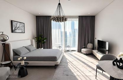 Apartment - Studio - 1 for rent in Peninsula Four - Peninsula - Business Bay - Dubai