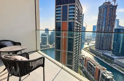 Apartment - 1 Bathroom for rent in Peninsula Four - Peninsula - Business Bay - Dubai