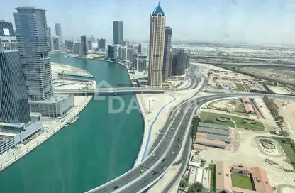 شقة - غرفة نوم - 2 حمامات للايجار في برج نورا - مدينة الحبتور - الخليج التجاري - دبي