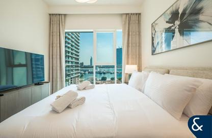 Apartment - 1 Bedroom - 2 Bathrooms for rent in Grand Bleu Tower 1 - EMAAR Beachfront - Dubai Harbour - Dubai