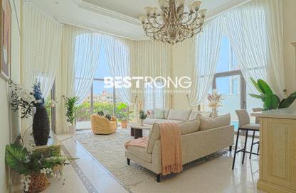 Villa - 4 Bedrooms - 7 Bathrooms for rent in Garden Homes Frond B - Garden Homes - Palm Jumeirah - Dubai