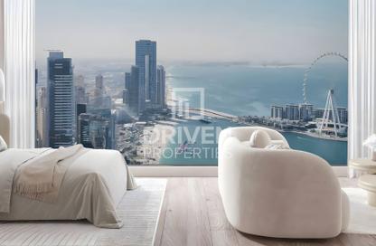 Apartment - 2 Bedrooms - 3 Bathrooms for sale in Al Habtoor Grand Resort Autograph Collection - Dubai Marina - Dubai