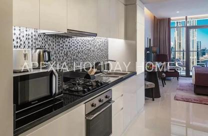Hotel  and  Hotel Apartment - Studio - 1 Bathroom for rent in Damac Maison Aykon City Hotel Apartments - Business Bay - Dubai