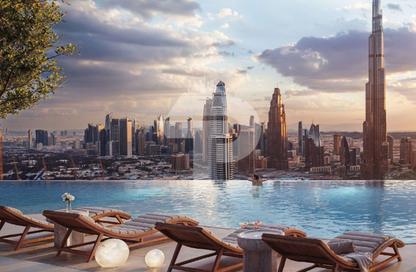 Apartment - 1 - 2 for sale in Tiger Sky Tower - Business Bay - Dubai