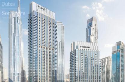 Apartment - 2 Bedrooms - 2 Bathrooms for sale in The St. Regis Residences - Tower 1 - St Regis The Residences - Burj Khalifa Area - Downtown Dubai - Dubai