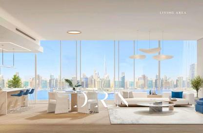 Apartment - 1 Bedroom - 2 Bathrooms for sale in The Crestmark - Business Bay - Dubai
