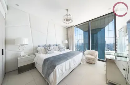 Apartment - 1 Bedroom - 2 Bathrooms for rent in Jumeirah Gate Tower 2 - The Address Jumeirah Resort and Spa - Jumeirah Beach Residence - Dubai