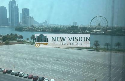 Office Space - Studio - 1 Bathroom for rent in Crystal Plaza - Al Majaz 1 - Al Majaz - Sharjah