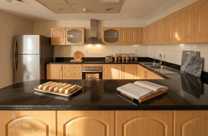 Apartment - 3 Bedrooms - 5 Bathrooms for rent in The Waves Tower B - The Waves - Dubai Marina - Dubai
