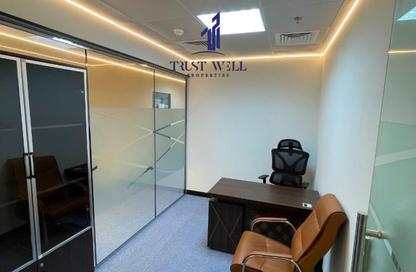 Office Space - Studio - 5 Bathrooms for rent in Al Sawari Tower - Al Khalidiya - Abu Dhabi