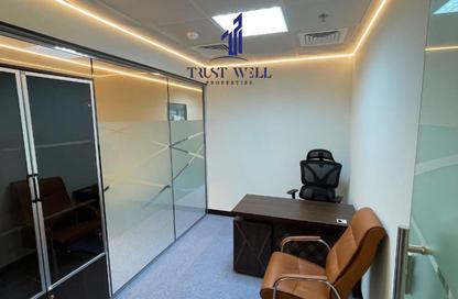 Office Space - Studio - 5 Bathrooms for rent in Al Sawari Tower - Al Khalidiya - Abu Dhabi