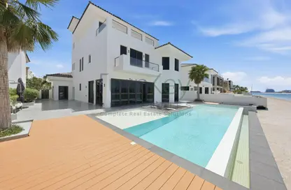 Villa - 6 Bedrooms - 7 Bathrooms for rent in Garden Homes Frond O - Garden Homes - Palm Jumeirah - Dubai