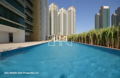 Apartment - 2 Bedrooms - 3 Bathrooms for rent in Tala Tower - Marina Square - Al Reem Island - Abu Dhabi