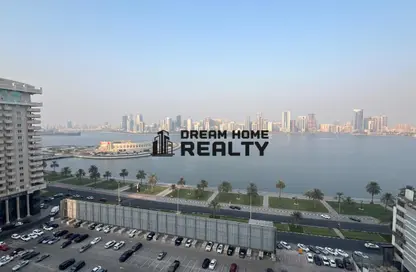 Apartment - 3 Bedrooms - 4 Bathrooms for rent in Blue Tower - Al Majaz 3 - Al Majaz - Sharjah
