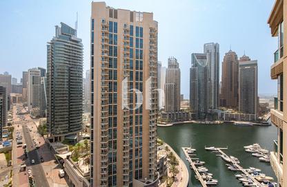 Apartment - 2 Bedrooms - 2 Bathrooms for rent in Al Yass Tower - Dubai Marina Towers - Dubai Marina - Dubai