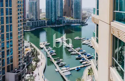 Apartment - 2 Bedrooms - 2 Bathrooms for rent in Al Yass Tower - Dubai Marina Towers - Dubai Marina - Dubai