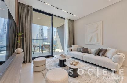 Apartment - 2 - 2 for rent in Trillionaire Residences - Business Bay - Dubai