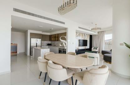 Apartment - 3 Bedrooms - 4 Bathrooms for rent in Grand Bleu Tower 1 - Emaar Beachfront - Dubai Harbour - Dubai