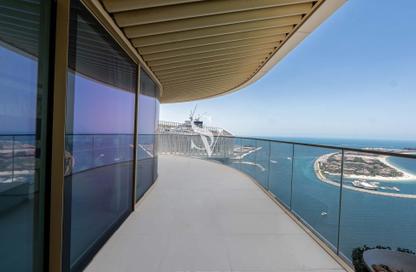 Apartment - 3 Bedrooms - 4 Bathrooms for rent in Grand Bleu Tower 1 - Emaar Beachfront - Dubai Harbour - Dubai