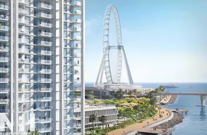 شقة - غرفة نوم - 1 حمام للبيع في بلوواترز باي مبنى 1 - بلوواترز باي - جزيرة بلوواترز - دبي