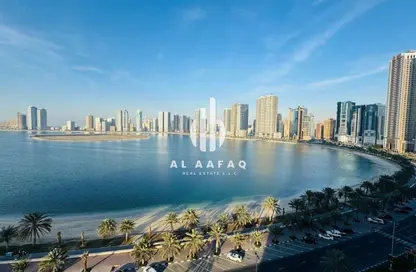 Apartment - 3 Bedrooms - 4 Bathrooms for rent in Al Khan Corniche - Al Khan - Sharjah