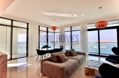 شقة - 3 غرف نوم - 3 حمامات للايجار في برج Beach Vista 1 - بيتش فيستا - إعمار بيتشفرونت - دبي هاربور - دبي