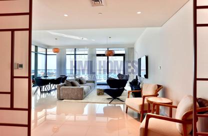 شقة - 3 غرف نوم - 3 حمامات للايجار في برج Beach Vista 1 - بيتش فيستا - إعمار بيتشفرونت - دبي هاربور - دبي