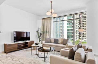 Apartment - 2 - 2 for rent in Marina Vista Tower 1 - Marina Vista - Emaar Beachfront - Dubai Harbour - Dubai
