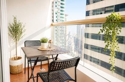 Apartment - 1 Bedroom - 2 Bathrooms for rent in Elite Residence - Dubai Marina - Dubai