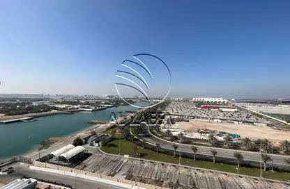 Apartment - Studio - 1 Bathroom for rent in Waters Edge - Yas Island - Abu Dhabi