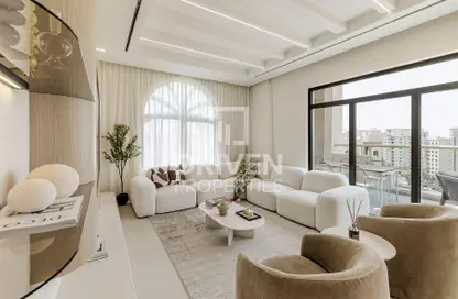 Apartment - 3 Bedrooms - 4 Bathrooms for rent in Al Hamri - Shoreline Apartments - Palm Jumeirah - Dubai