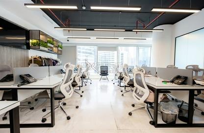 Office Space - Studio - 1 for rent in The Prime Tower - Business Bay - Dubai